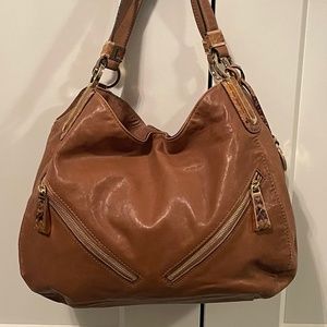 Michael Kors Tonne Hobo Brown Leather Bag